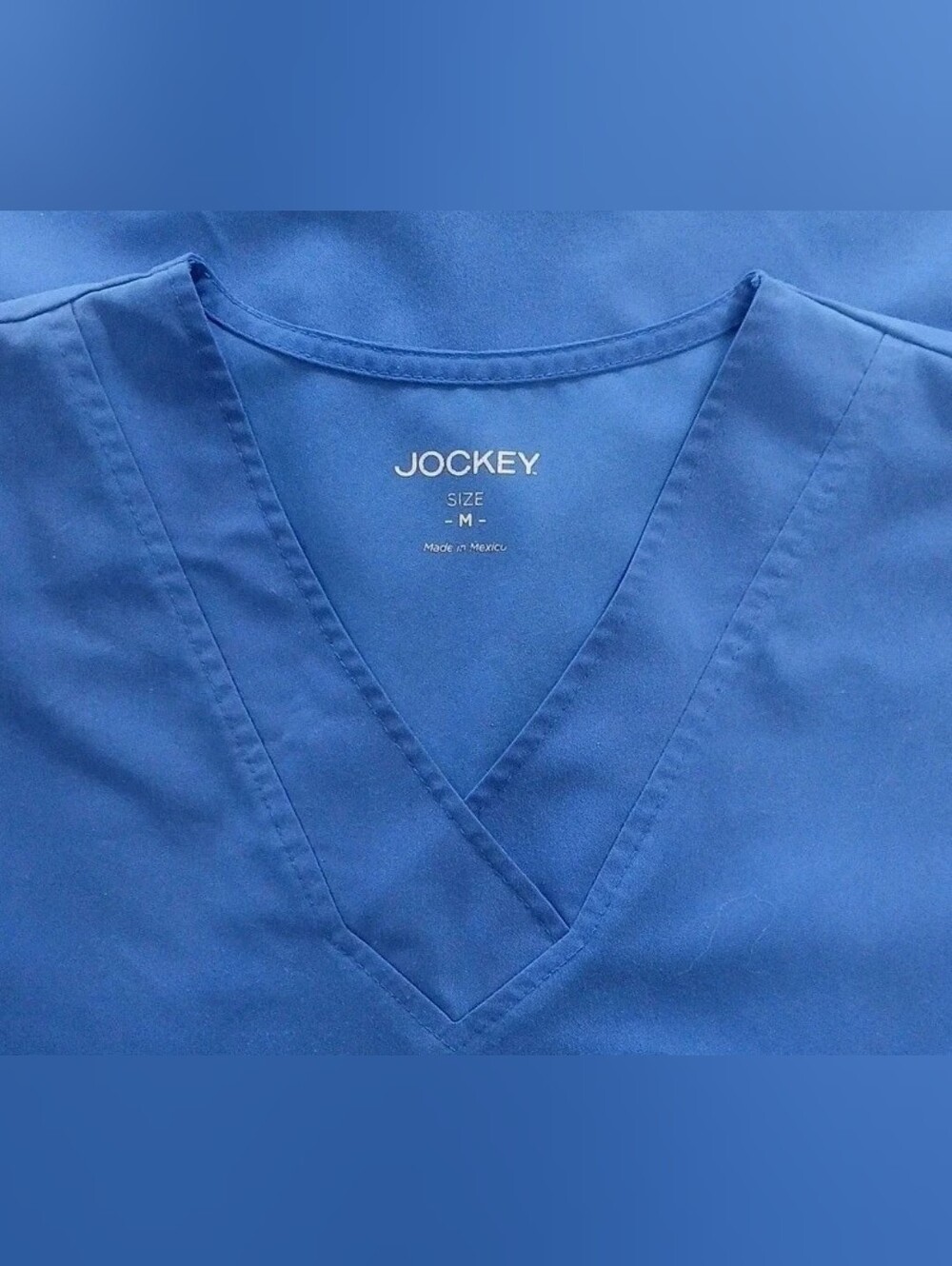 Jockey Women's Size M Scrubs Pant Set Royal Blue Short Sleeves - Picture 2 of 14